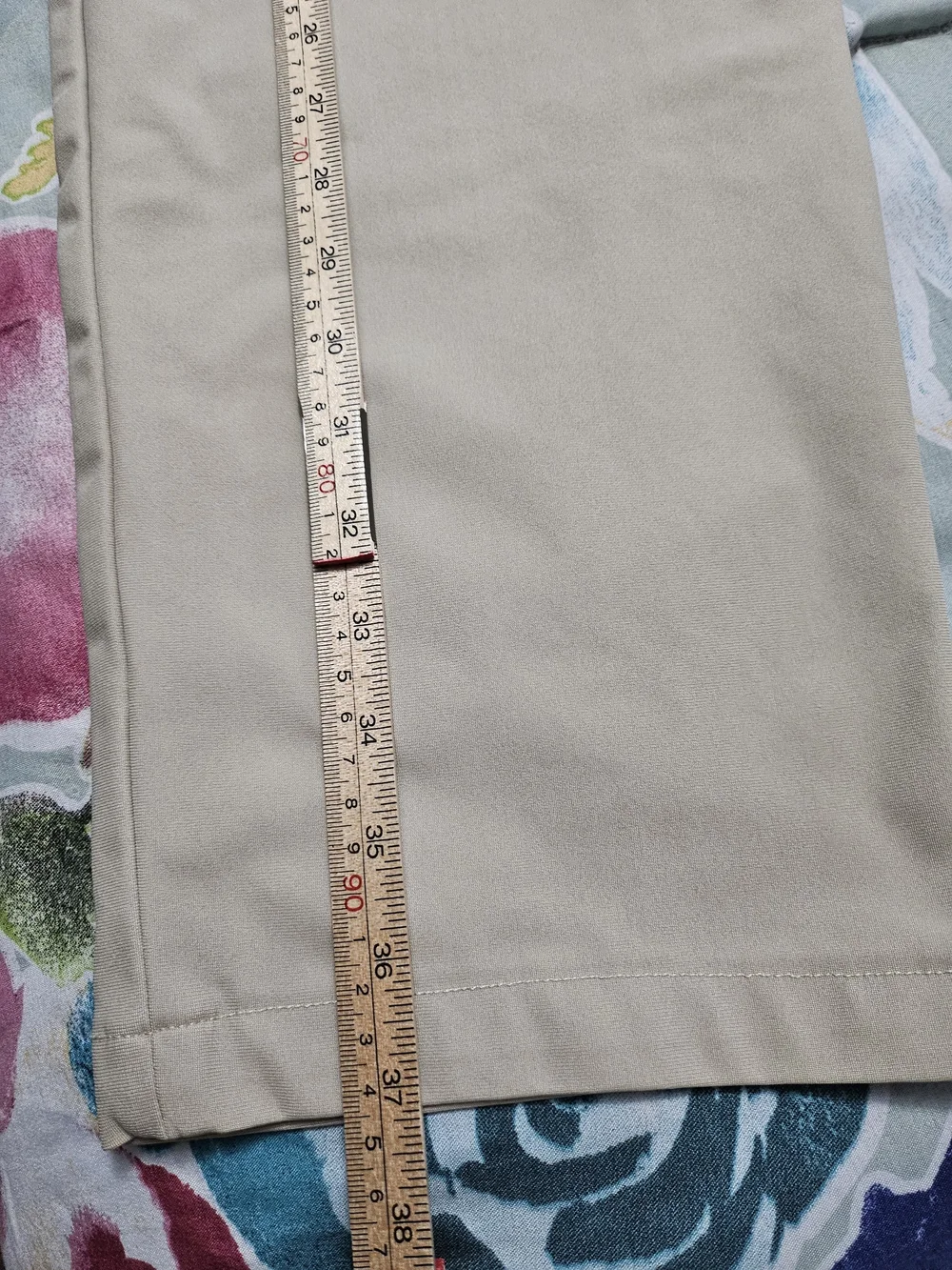 lululemon athletica Men's Khaki Straight-Leg Pants - Light Beige